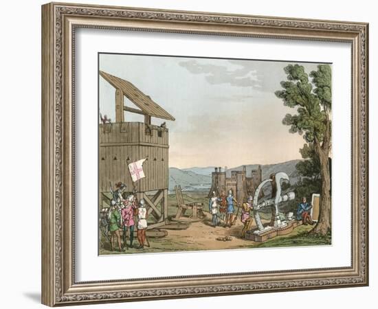 Medieval Siege Weapons-Charles Hamilton Smith-Framed Art Print