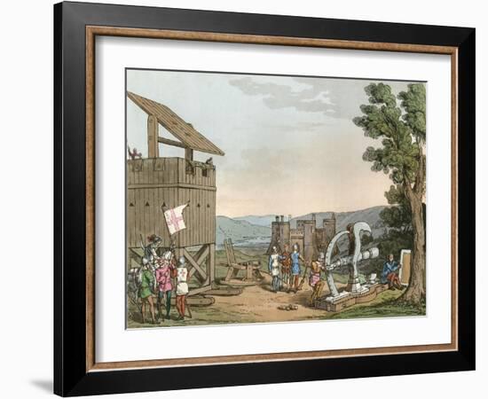 Medieval Siege Weapons-Charles Hamilton Smith-Framed Art Print