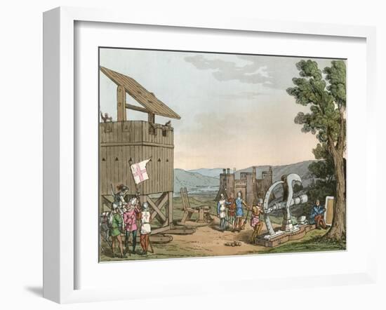 Medieval Siege Weapons-Charles Hamilton Smith-Framed Art Print