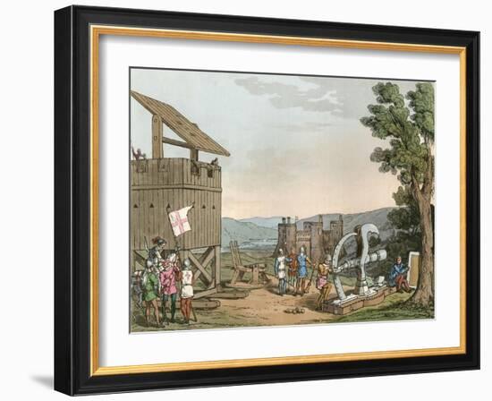 Medieval Siege Weapons-Charles Hamilton Smith-Framed Art Print