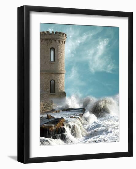 Medieval Tower-justdd-Framed Art Print