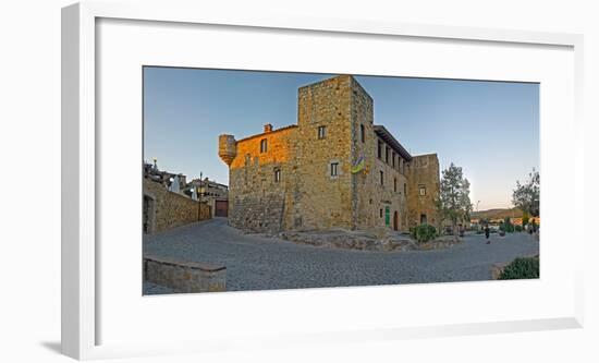 Medieval town of Pals in Costa Brava, Girona Province, Catalonia, Spain-null-Framed Photographic Print