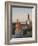 Medieval Town Walls and Spire of St. Olav's Church at Dusk, Tallinn, Estonia, Baltic States-Neale Clarke-Framed Photographic Print