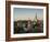 Medieval Town Walls and Spire of St. Olavs Church at Dusk, Tallinn, Estonia, Baltic States, Europe-Neale Clarke-Framed Photographic Print