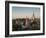 Medieval Town Walls and Spire of St. Olavs Church at Dusk, Tallinn, Estonia, Baltic States, Europe-Neale Clarke-Framed Photographic Print