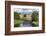 Medieval Village and Allier River, Lavoute Chilhac, Auvergne, Haute Loire, France, Europe-Guy Thouvenin-Framed Photographic Print