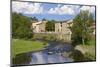 Medieval Village and Allier River, Lavoute Chilhac, Auvergne, Haute Loire, France, Europe-Guy Thouvenin-Mounted Photographic Print
