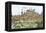 Medieval Walled City of Nuremberg, Germany, 1400s-null-Framed Premier Image Canvas