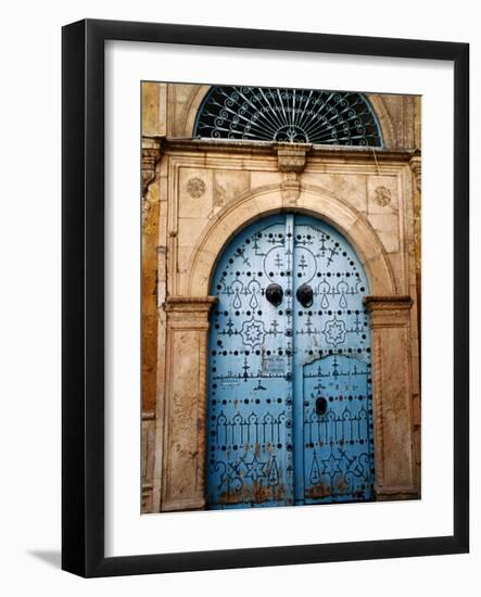 Medina Doorway, Tunis, Tunisia-Pershouse Craig-Framed Photographic Print