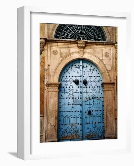 Medina Doorway, Tunis, Tunisia-Pershouse Craig-Framed Photographic Print