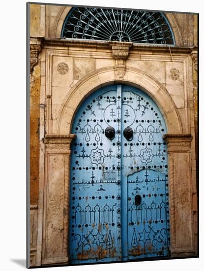 Medina Doorway, Tunis, Tunisia-Pershouse Craig-Mounted Photographic Print