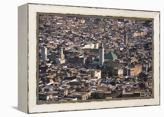 Medina, Fez, Morocco-Adam Woolfitt-Framed Premier Image Canvas