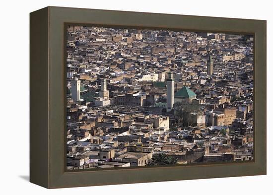 Medina, Fez, Morocco-Adam Woolfitt-Framed Premier Image Canvas