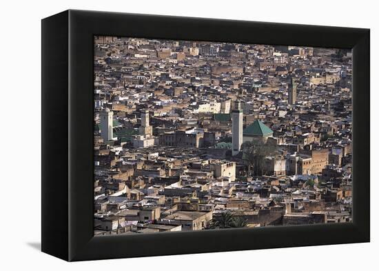 Medina, Fez, Morocco-Adam Woolfitt-Framed Premier Image Canvas