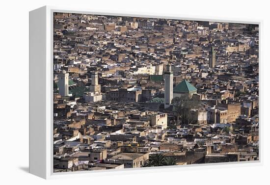 Medina, Fez, Morocco-Adam Woolfitt-Framed Premier Image Canvas