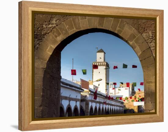 Medina Street Scene, Essaouira, Morocco, North Africa, Africa-Charles Bowman-Framed Premier Image Canvas