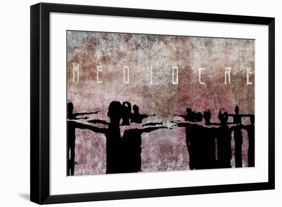 Mediocre-Banksy-Framed Giclee Print