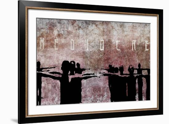 Mediocre-Banksy-Framed Giclee Print