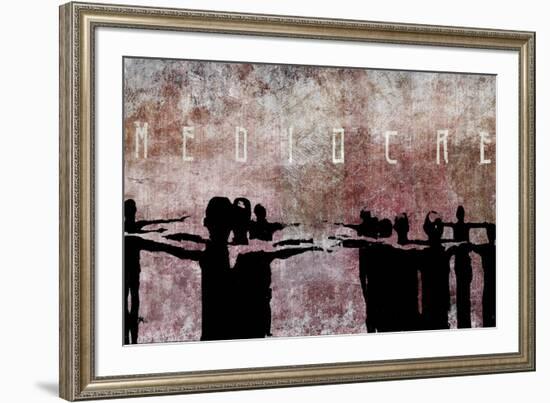 Mediocre-Banksy-Framed Giclee Print