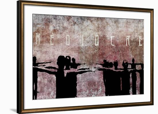 Mediocre-Banksy-Framed Giclee Print