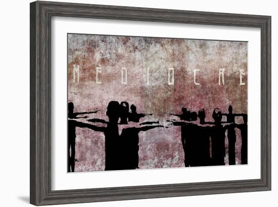 Mediocre-Banksy-Framed Giclee Print