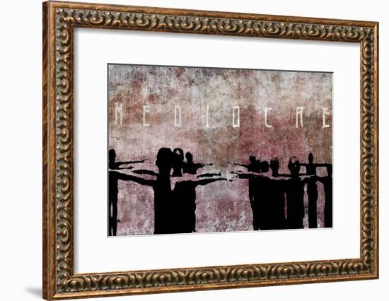 Mediocre-Banksy-Framed Giclee Print