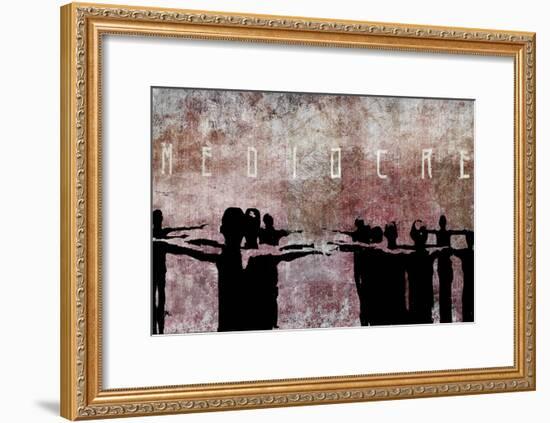 Mediocre-Banksy-Framed Giclee Print