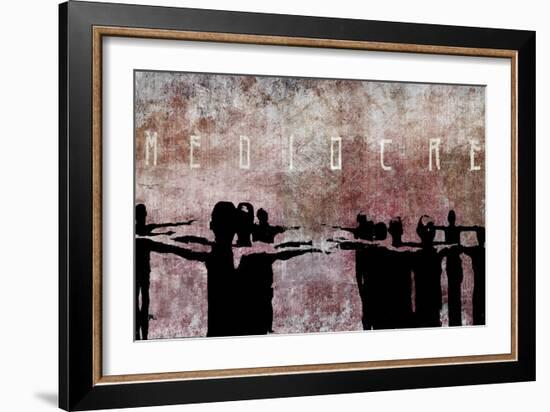 Mediocre-Banksy-Framed Giclee Print