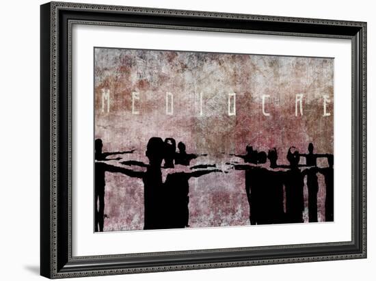 Mediocre-Banksy-Framed Giclee Print