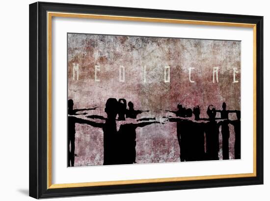 Mediocre-Banksy-Framed Giclee Print