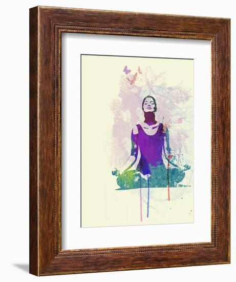 Meditating Mind-NaxArt-Framed Art Print