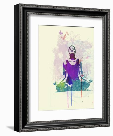 Meditating Mind-NaxArt-Framed Art Print