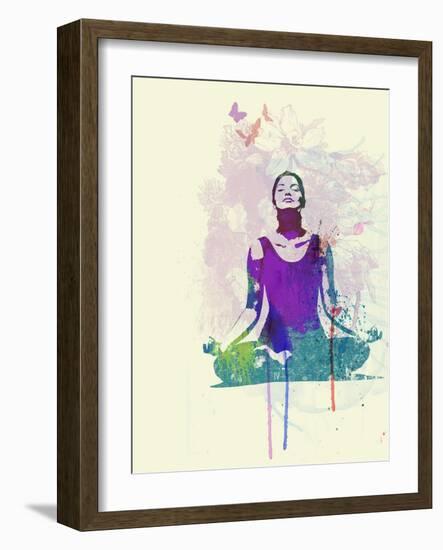 Meditating Mind-NaxArt-Framed Art Print