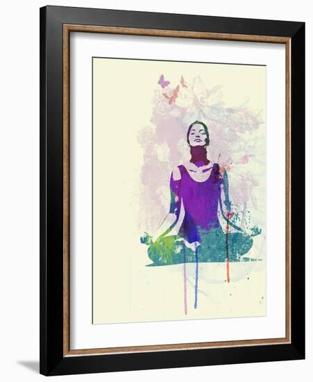 Meditating Mind-NaxArt-Framed Art Print