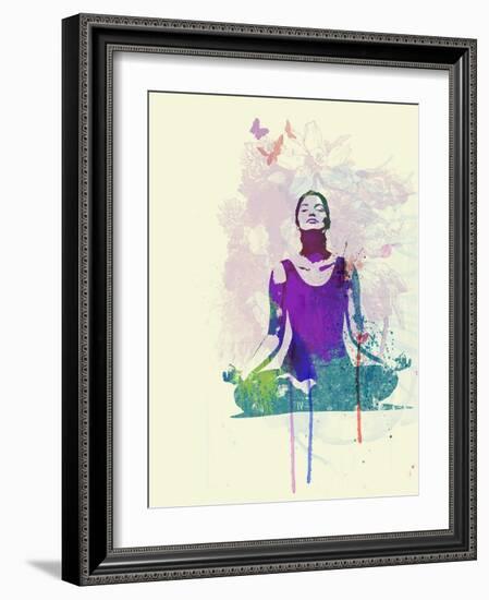 Meditating Mind-NaxArt-Framed Art Print