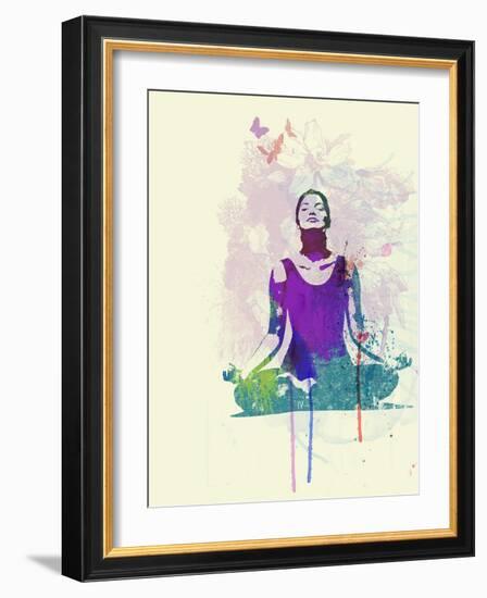 Meditating Mind-NaxArt-Framed Art Print