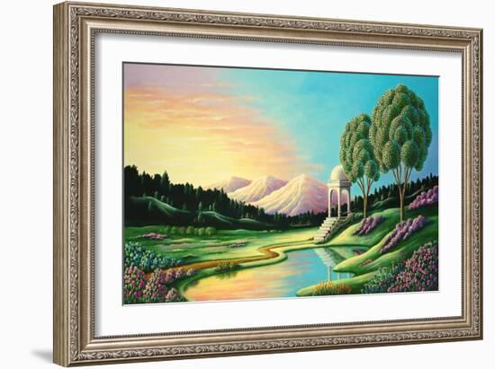 Meditation 12-Andy Russell-Framed Art Print