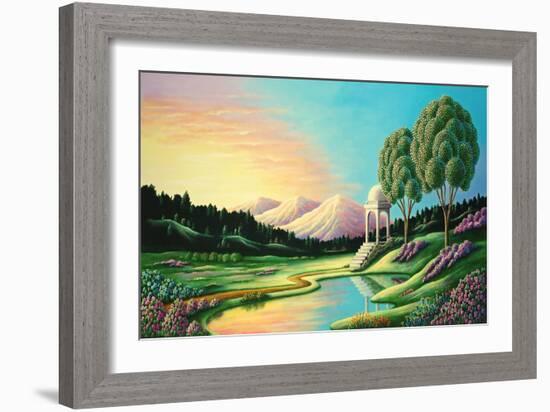 Meditation 12-Andy Russell-Framed Art Print