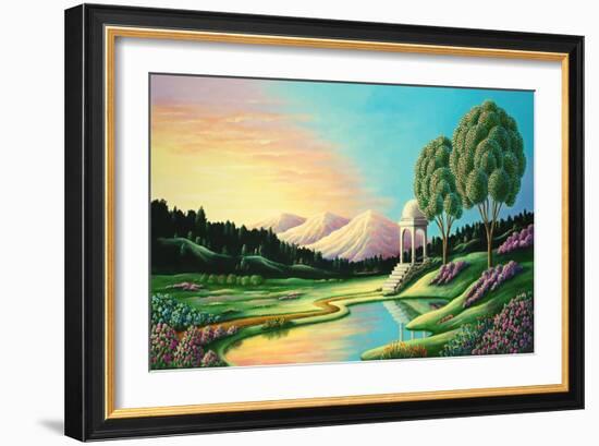 Meditation 12-Andy Russell-Framed Art Print