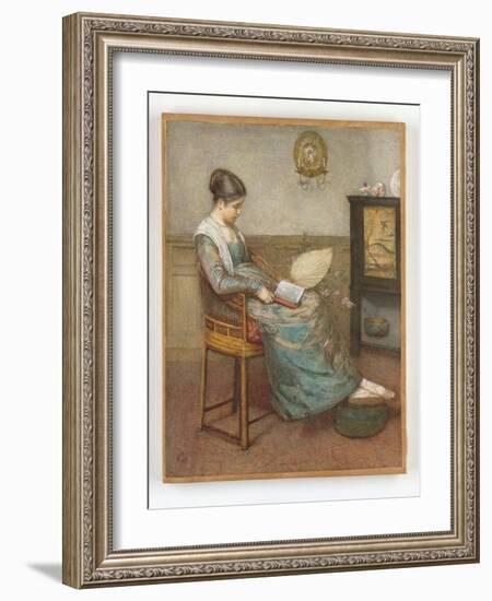 Meditation, 1875-Edward Frederick Brewtnall-Framed Giclee Print