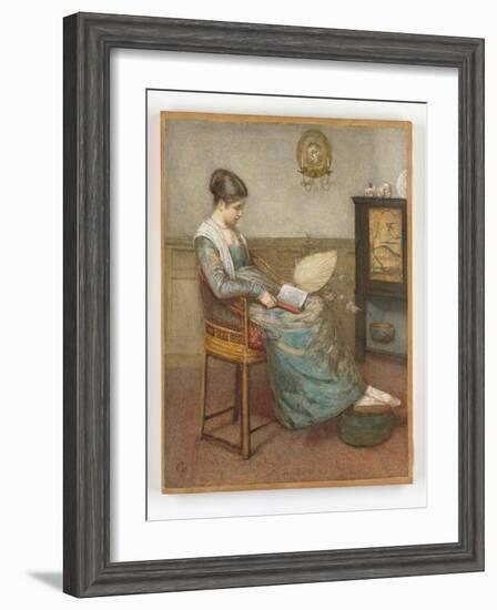 Meditation, 1875-Edward Frederick Brewtnall-Framed Giclee Print