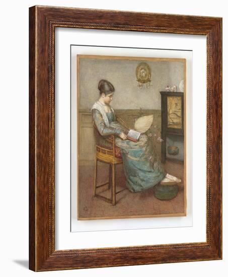 Meditation, 1875-Edward Frederick Brewtnall-Framed Giclee Print