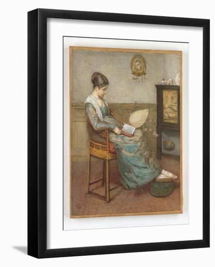 Meditation, 1875-Edward Frederick Brewtnall-Framed Giclee Print