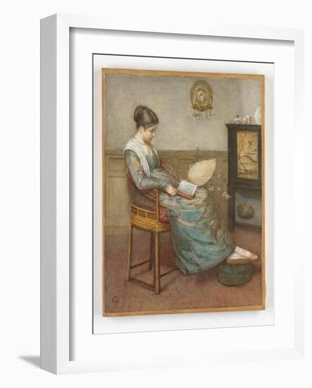 Meditation, 1875-Edward Frederick Brewtnall-Framed Giclee Print