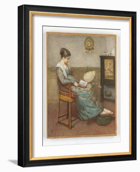 Meditation, 1875-Edward Frederick Brewtnall-Framed Giclee Print