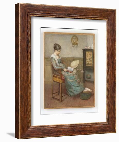 Meditation, 1875-Edward Frederick Brewtnall-Framed Giclee Print