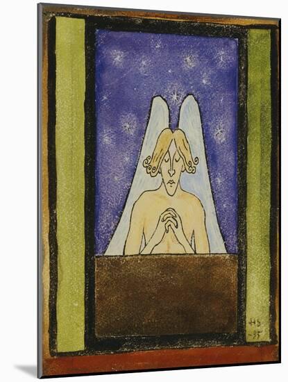 Meditation, 1895-Hugo Simberg-Mounted Giclee Print