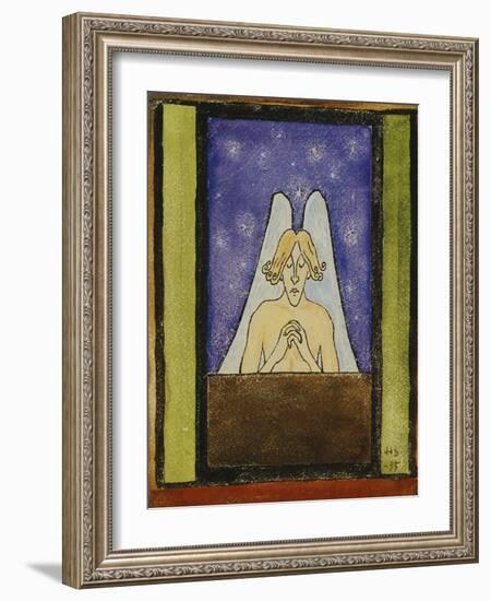 Meditation, 1895-Hugo Simberg-Framed Giclee Print