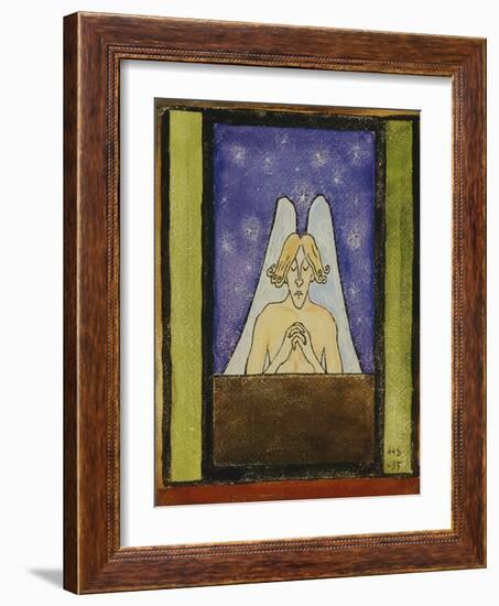 Meditation, 1895-Hugo Simberg-Framed Giclee Print