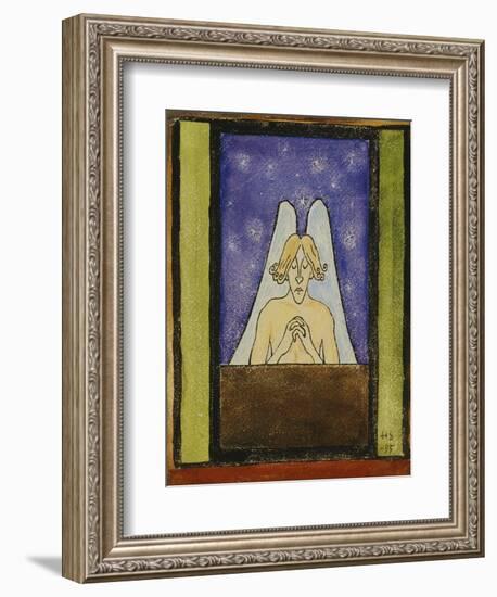 Meditation, 1895-Hugo Simberg-Framed Giclee Print